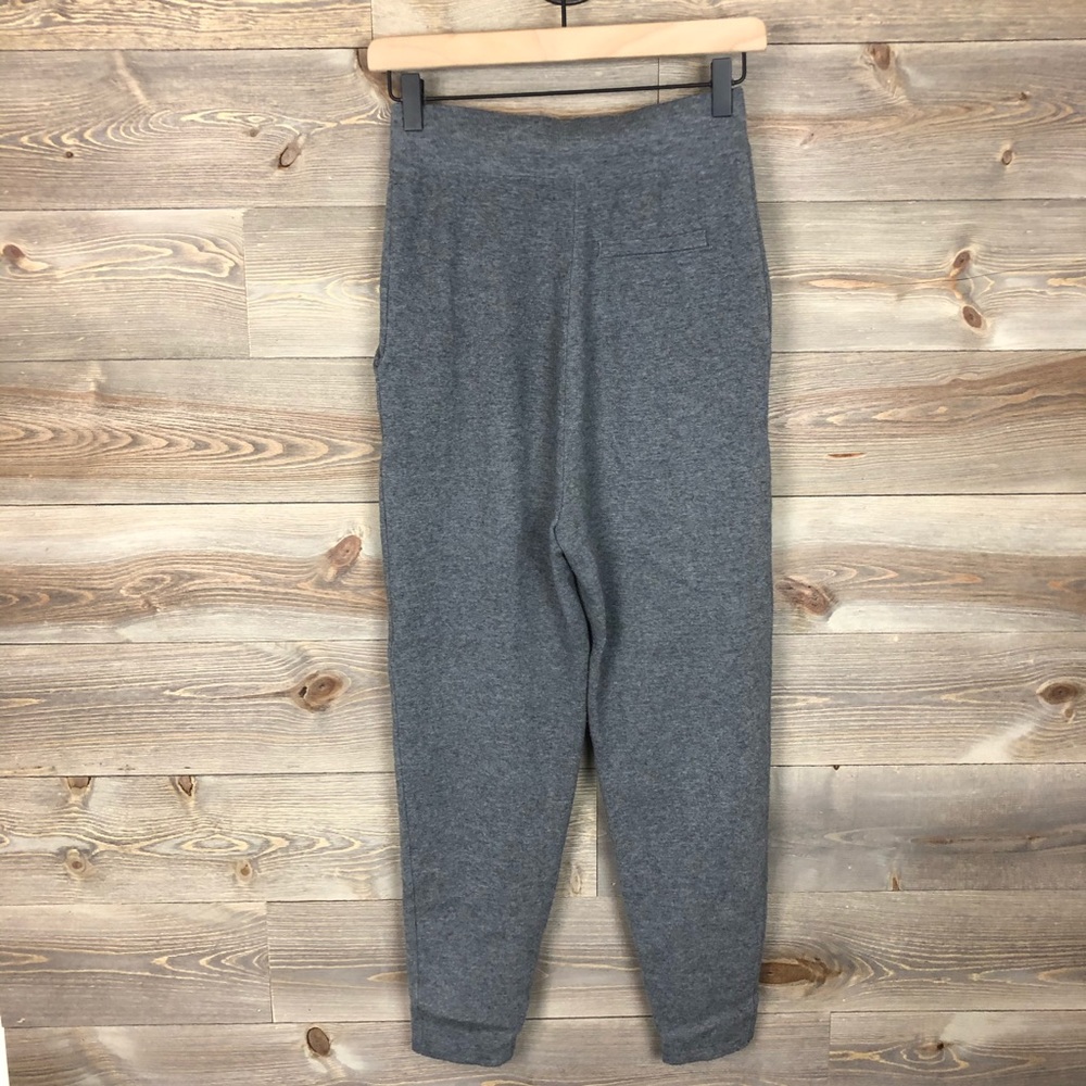 Theory High Rise Wool Cropped Jogger - Picture 2 of 7